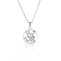 Kelly Herd Ride Pendant - Sterling Silver