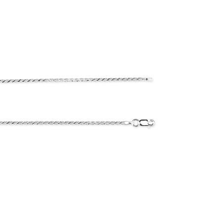 Kelly Herd 1.8MM Rope Chain - Sterling Silver