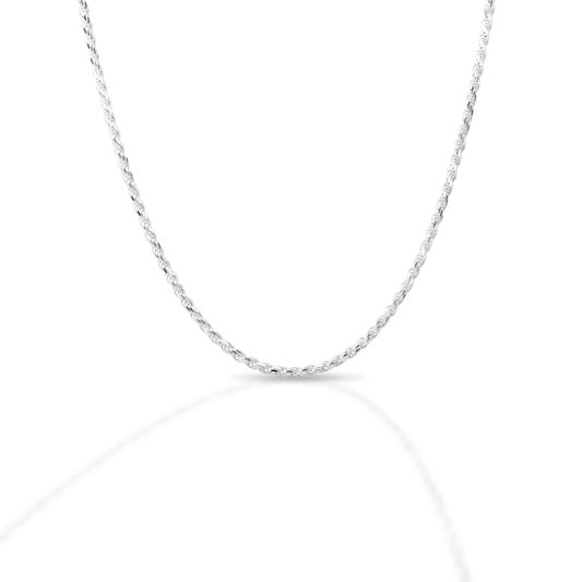 Kelly Herd 2.0MM Rope Chain - Sterling Silver