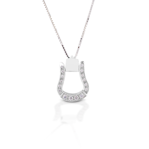 Kelly Herd Oxbow Necklace - Sterling Silver