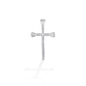 Kelly Herd PavÃƒÂ© Horseshoe Nail Cross Pendant - 14K White Gold