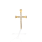 Kelly Herd PavÃƒÂ© Horseshoe Nail Cross Pendant - 14K Yellow Gold