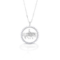 Kelly Herd Stone Circle Ranch Horse Pendant - Sterling Silver
