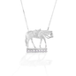 Kelly Herd Large Western Pleasure Horse - Sterling Silver