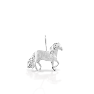 Kelly Herd Paso Fino Pendant - 14K White Gold