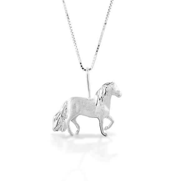 Kelly Herd Paso Fino Pendant - Sterling Silver