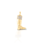 Kelly Herd English Boot Pendant - 14K Yellow Gold