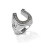 Kelly Herd Men's Horseshoe Ring - 14k Gold